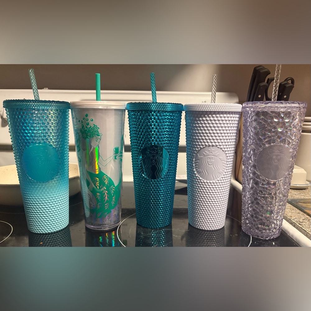 Starbucks Studded Cold Cup - set of 5
